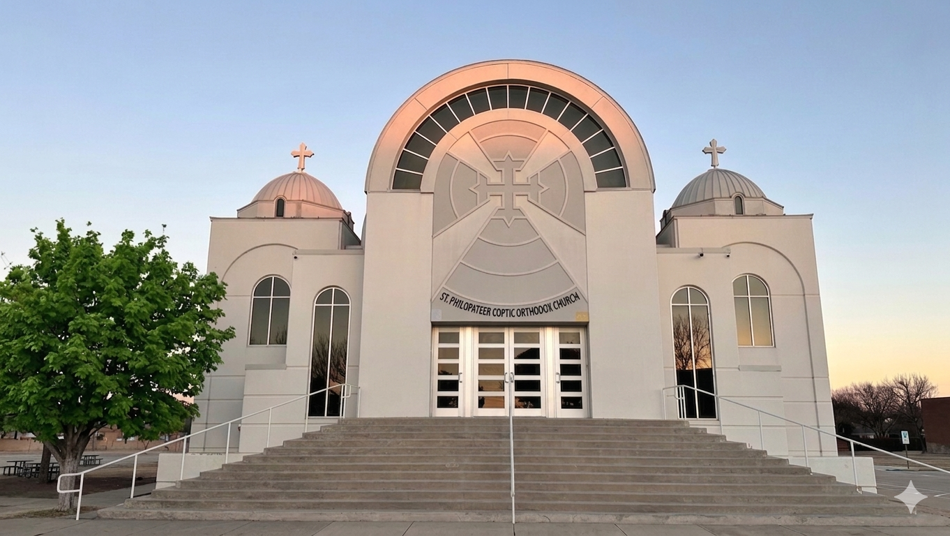 St. Philopateer church banner